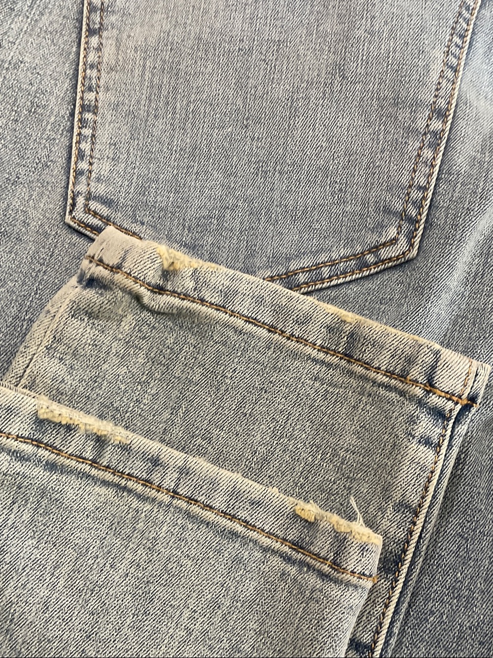 Current/Elliott Original High Waist Ankle Stiletto Light Blue Jeans Size 31 - Picture 9 of 9